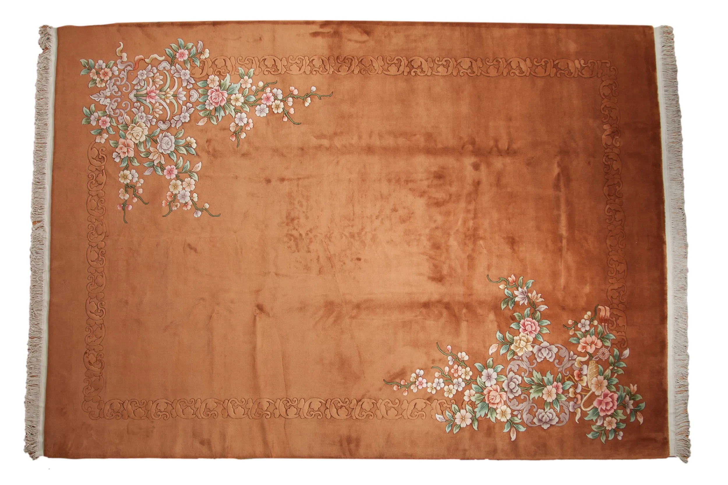 10x14 Vintage Art Deco Carpet