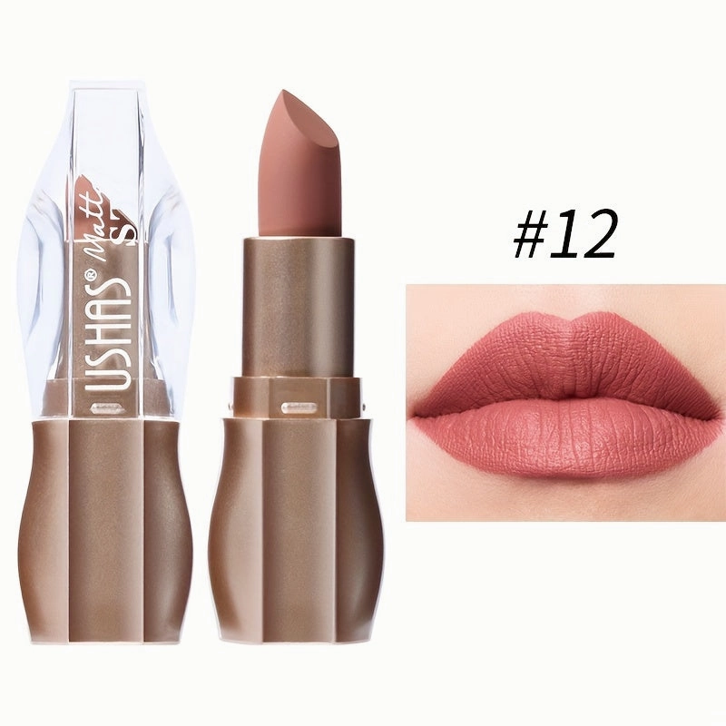 12 Powerful High-demand Colors: Kissable Long-Lasting Lipsticks Matte