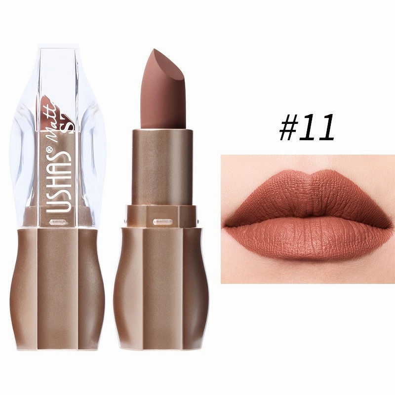 12 Powerful High-demand Colors: Kissable Long-Lasting Lipsticks Matte