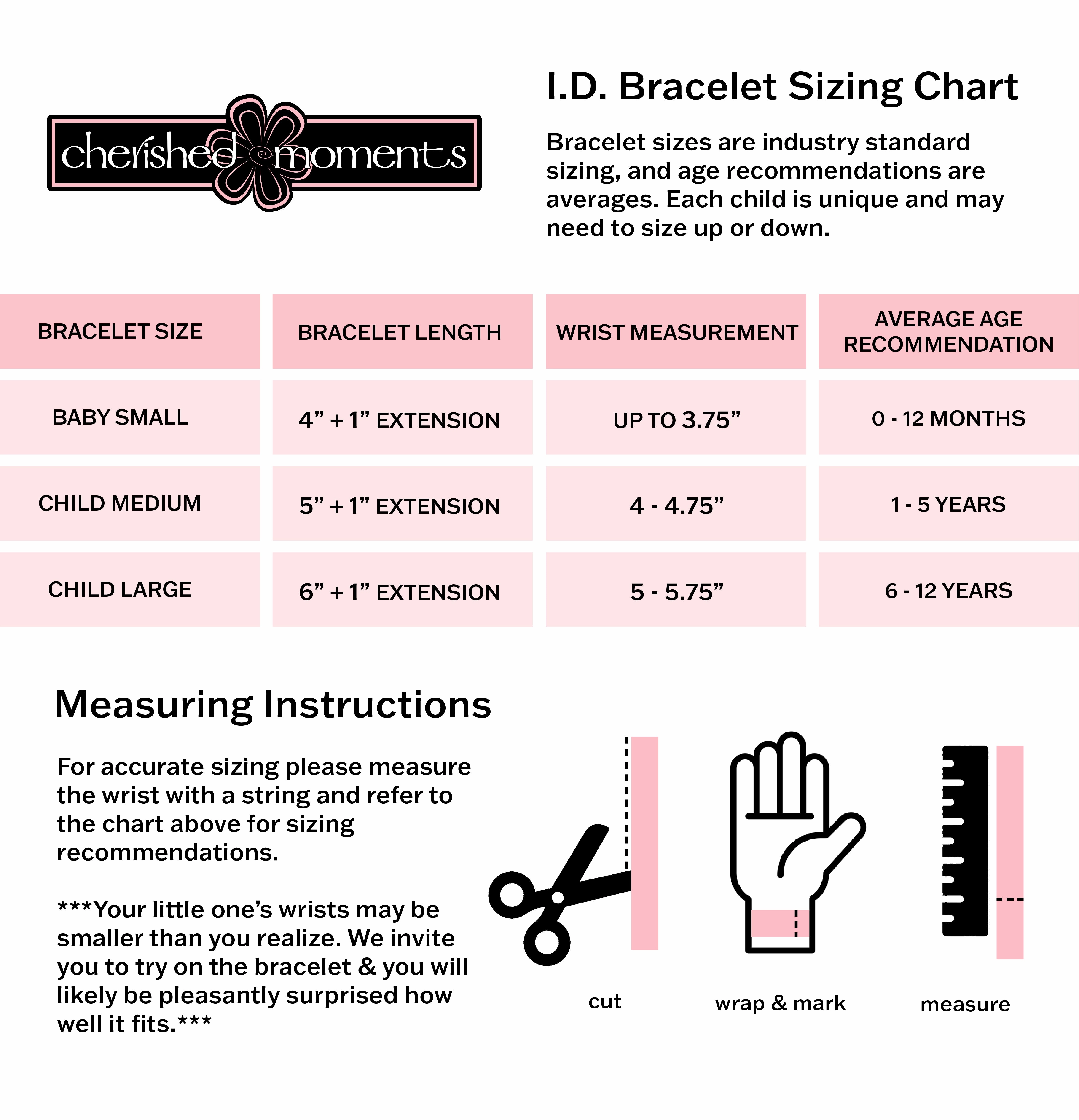14K Gold-Plated or Sterling Silver I.D. Bracelet for Kids with FREE Engraving-Heart