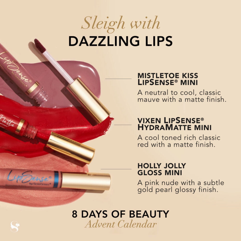 8 DAYS OF BEAUTY CALENDAR (2023/2024)- LipSense/ShadowSense/BlushSense