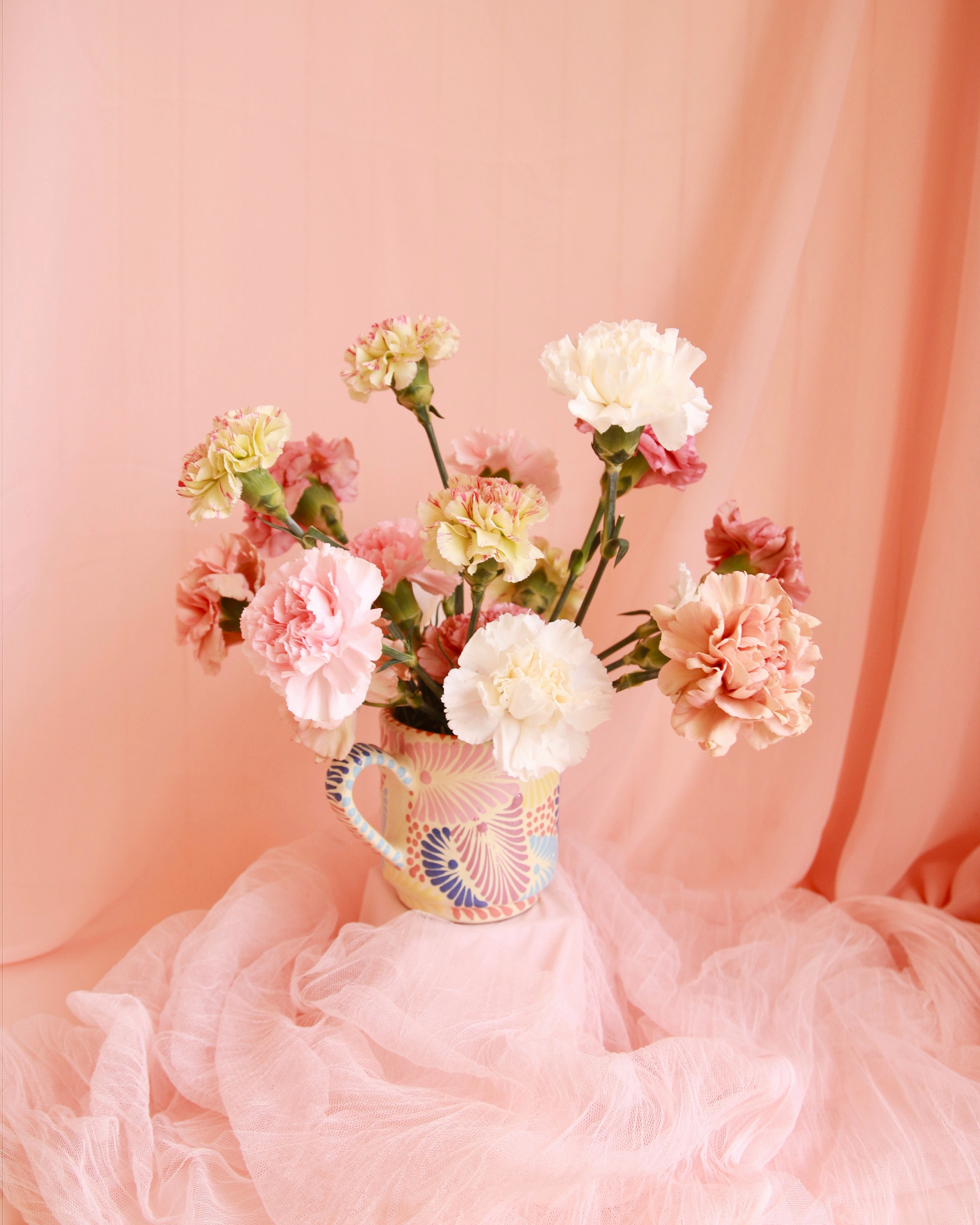 'Made in Mexico' Carnation Mug