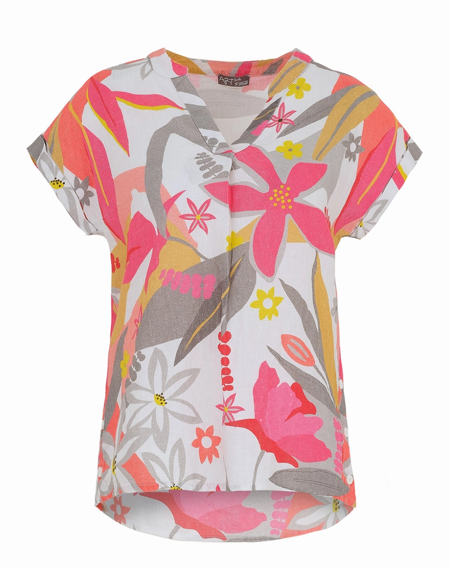 A Smell of Gardenia Linen Top