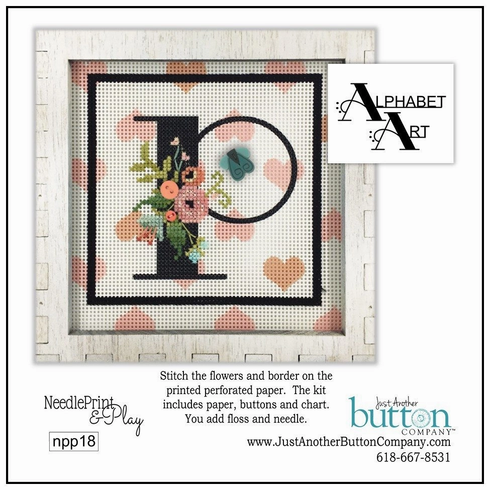 Alphabet P Perforated Paper Kit