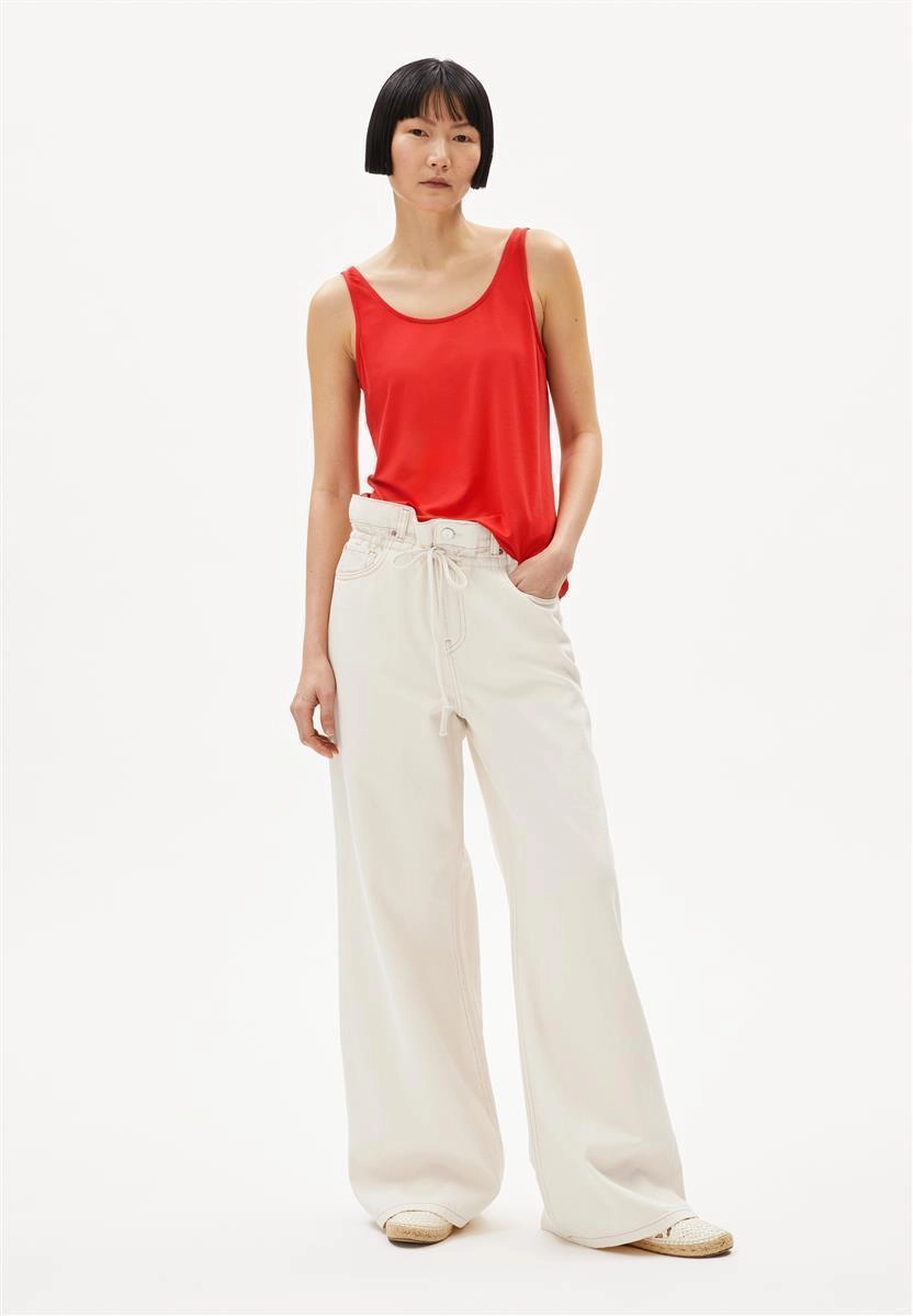 ARMEDANGELS Ashraani Solid coral blush