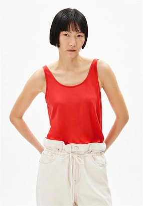 ARMEDANGELS Ashraani Solid coral blush