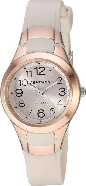 Armitron Sport Women's Easy to Read Resin Strap Watch