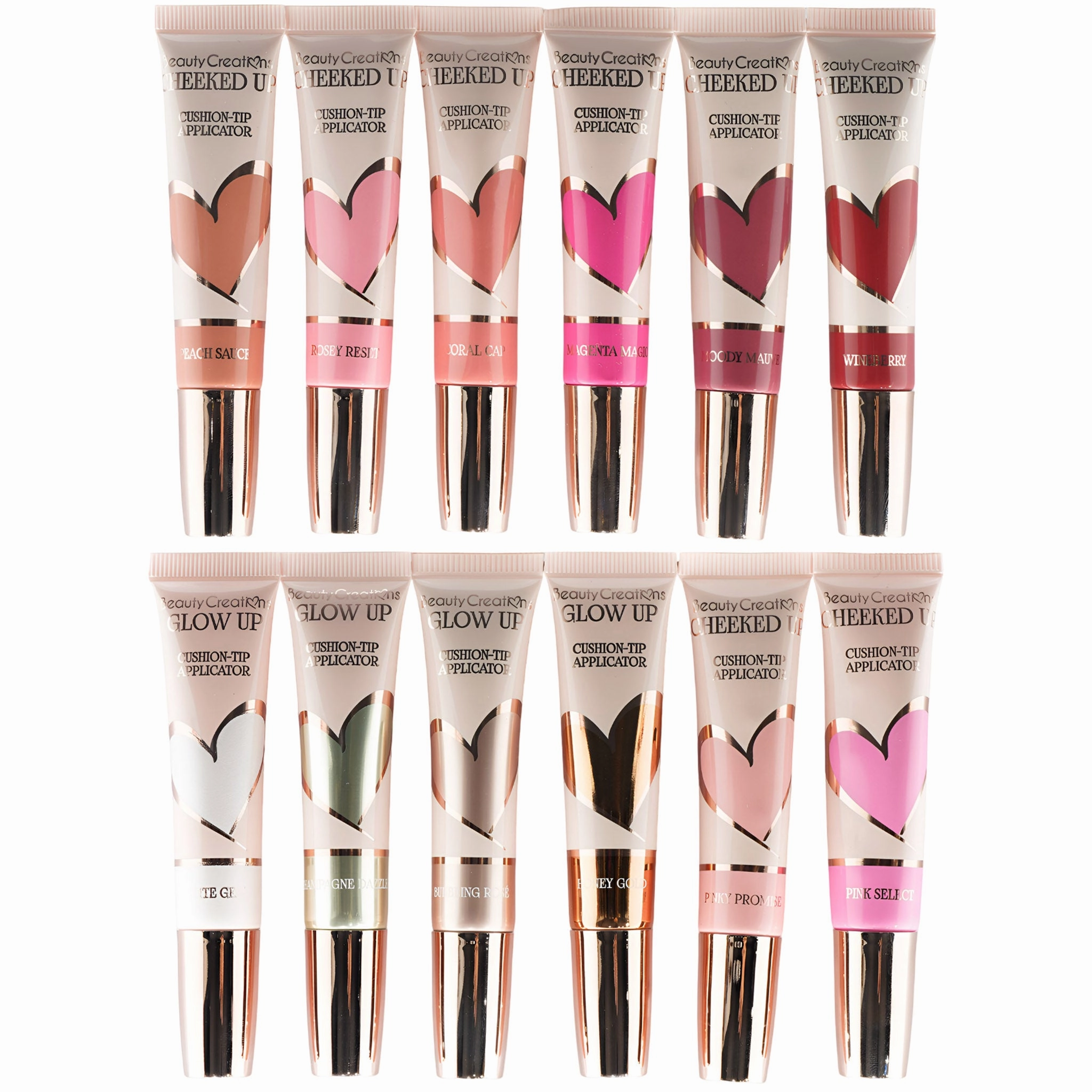 Beauty Creations Liquid Wands - Liquid Highlight & Blush Wands - Wholesale 72 Units   12 Tester (FSLW-PTD1)