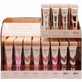 Beauty Creations Liquid Wands - Liquid Highlight & Blush Wands - Wholesale 72 Units   12 Tester (FSLW-PTD1)