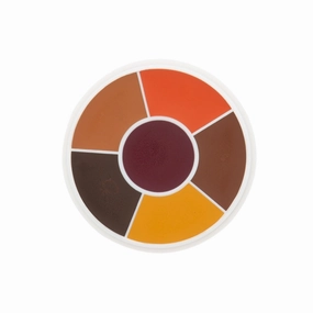 Ben Nye Creme Contour Wheel Dark Brown CBW-7
