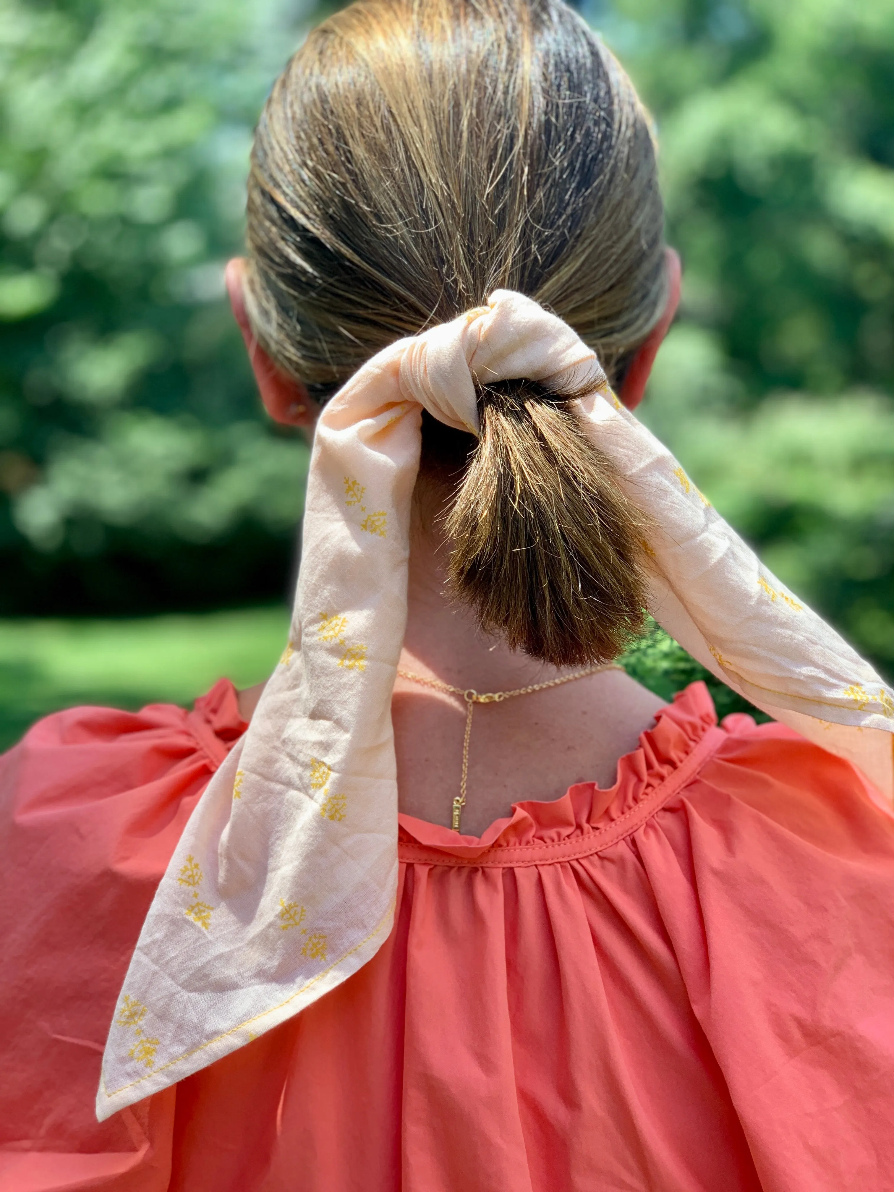 Blush Staghorn Bandana
