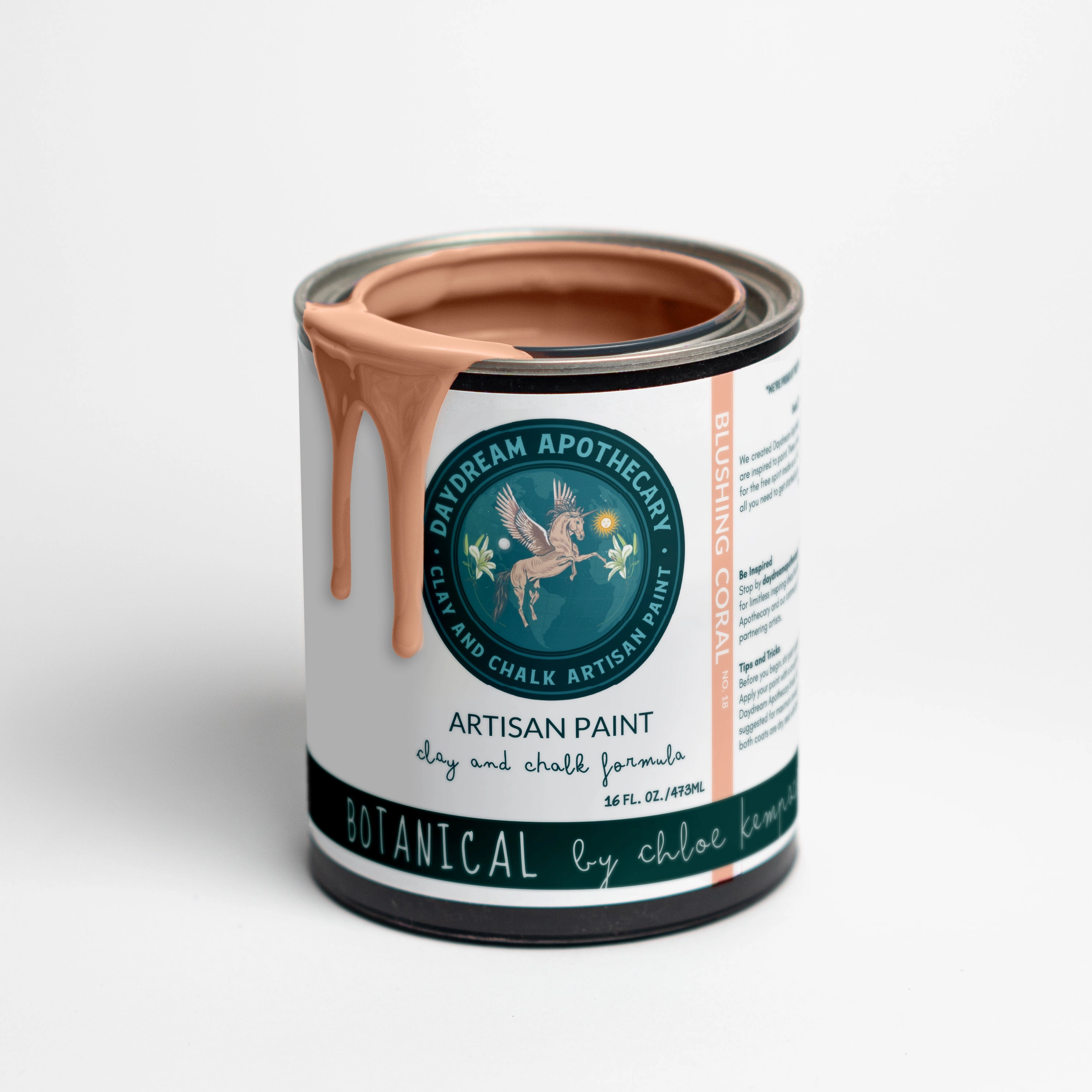 Blushing Coral: Daydream Apothecary Clay and Chalk Artisan Paint