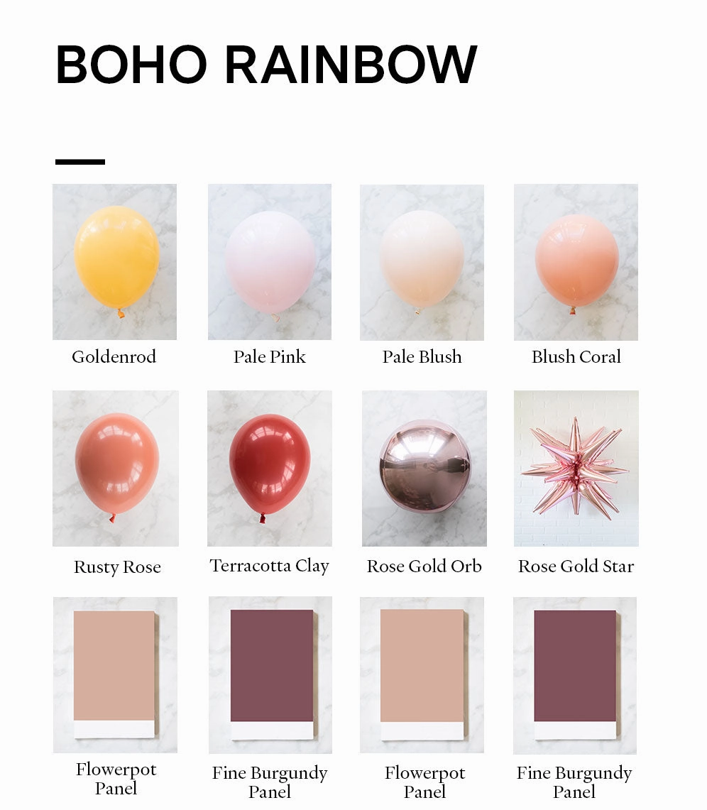 Boho Rainbow - The Beaudoin Set with Neon Sign