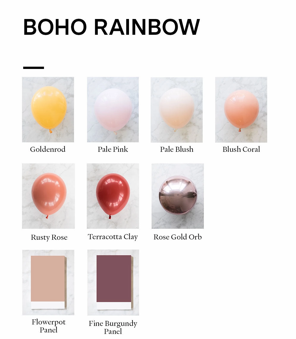 Boho Rainbow - The Beaudoin Set with Neon Sign