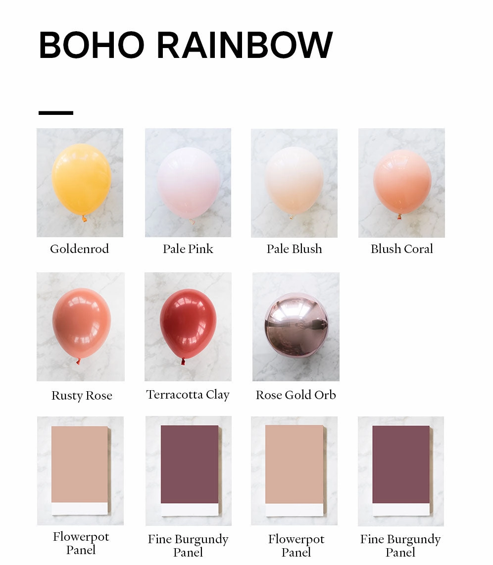 Boho Rainbow - The Beaudoin Set with Neon Sign