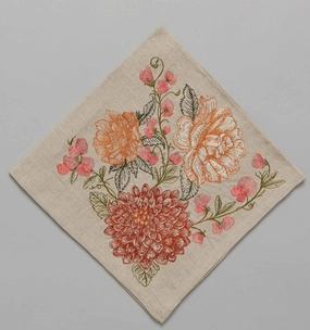 Bouquet Dinner Coral Napkin Connected Hurry, act fast
