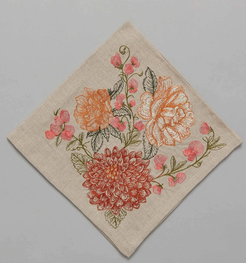 Bouquet Dinner Coral Napkin Connected Hurry, act fast