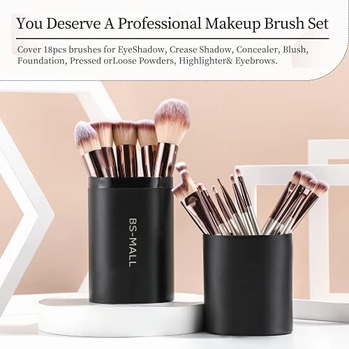 BS-MALL Makeup Brush Set (18 Pcs)