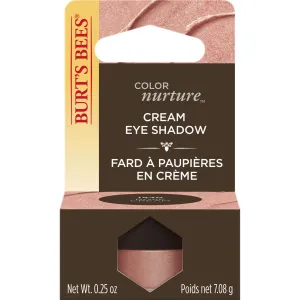 Burt's Bees Color Nurture Cream Eye Shadow With Buildable Color To Achieve Desired Intensity, Rose Cream – 0.25 Ounce