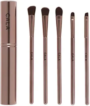Cala Rose gold essential eye brush set 5 count, 5 Count