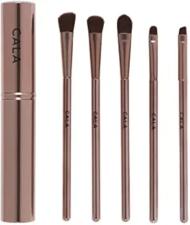 Cala Rose gold essential eye brush set 5 count, 5 Count