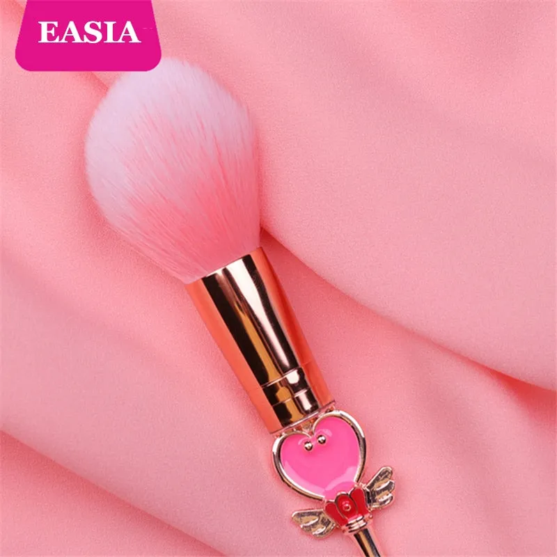 Cardcaptor 8Pcs Sakura Makeup Brush Set