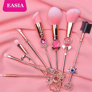 Cardcaptor 8Pcs Sakura Makeup Brush Set