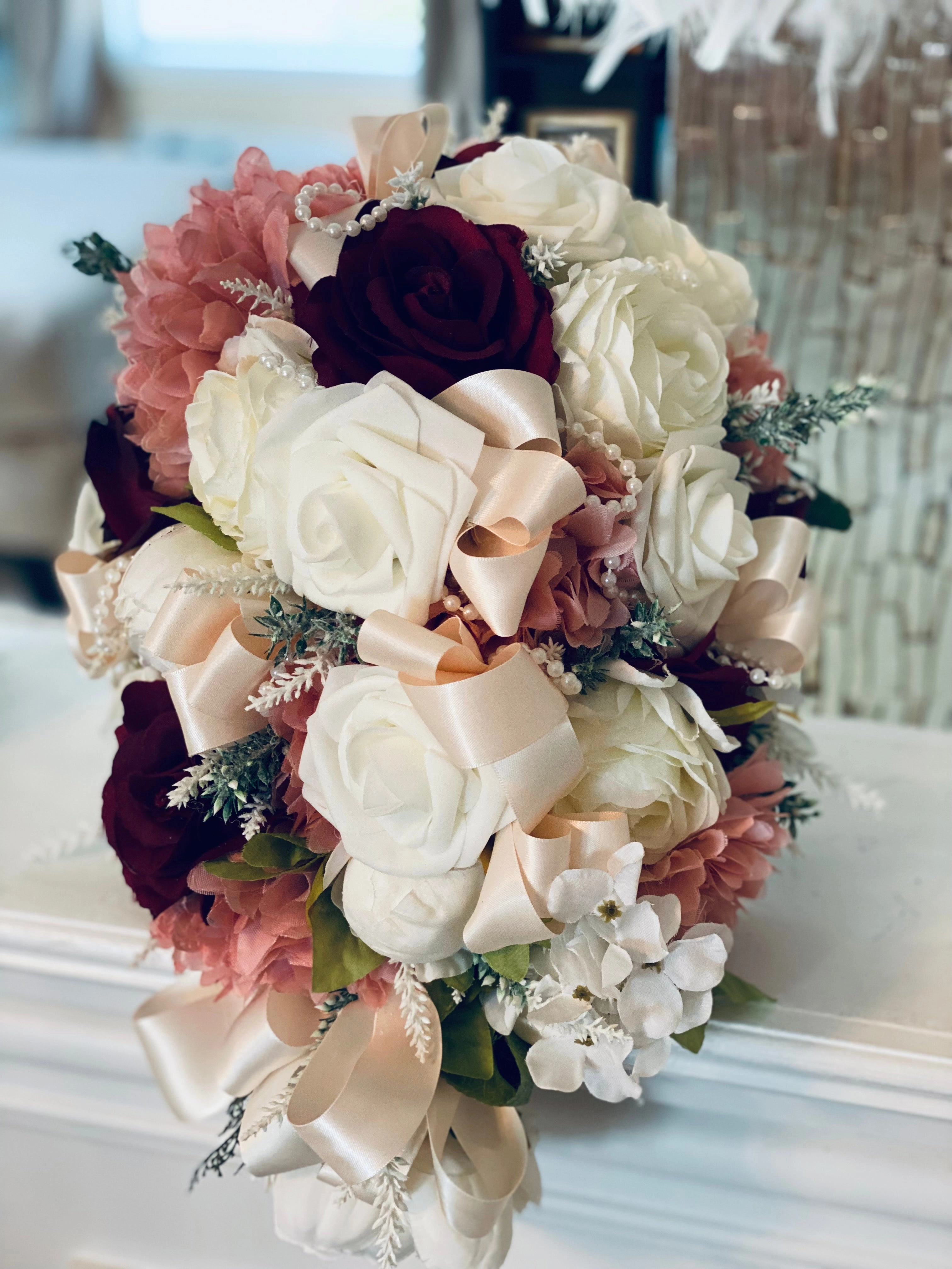 Cascading bouquet