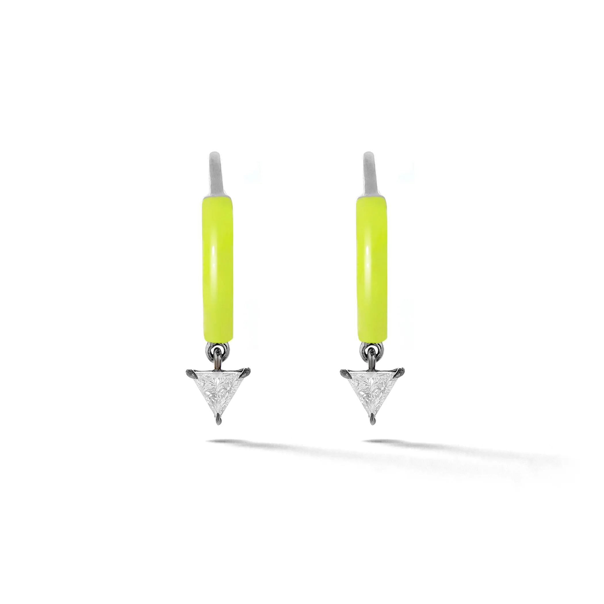 Chroma Highlighter Hoops - Apex White Diamonds