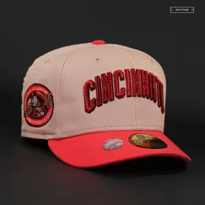 CINCINNATI REDS WORLD CHAMPS 25TH & 10TH ANNIVERSARIES NEW ERA FITTED CAP