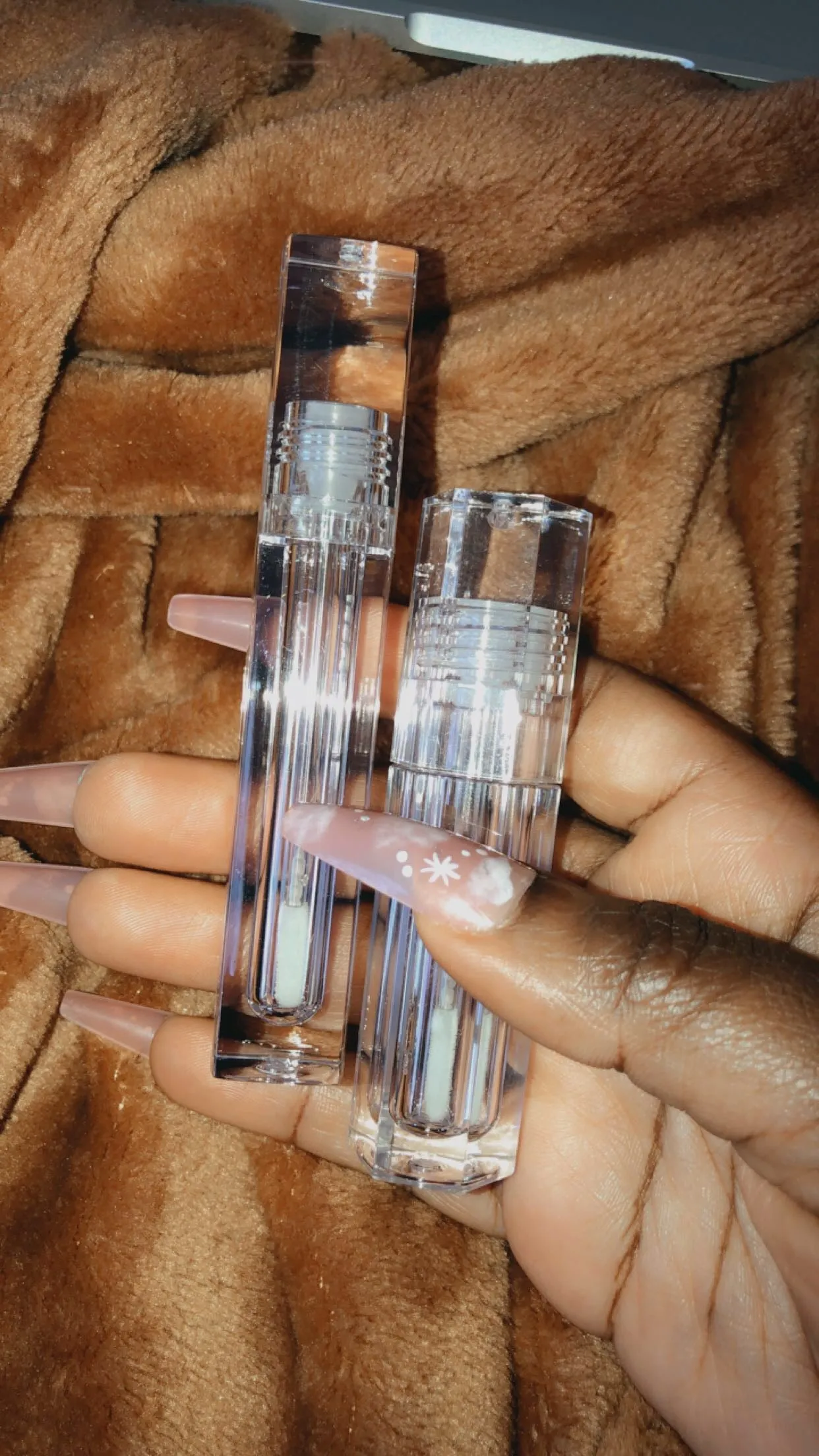 Clear Lip Gloss Tube (Screen Printing)