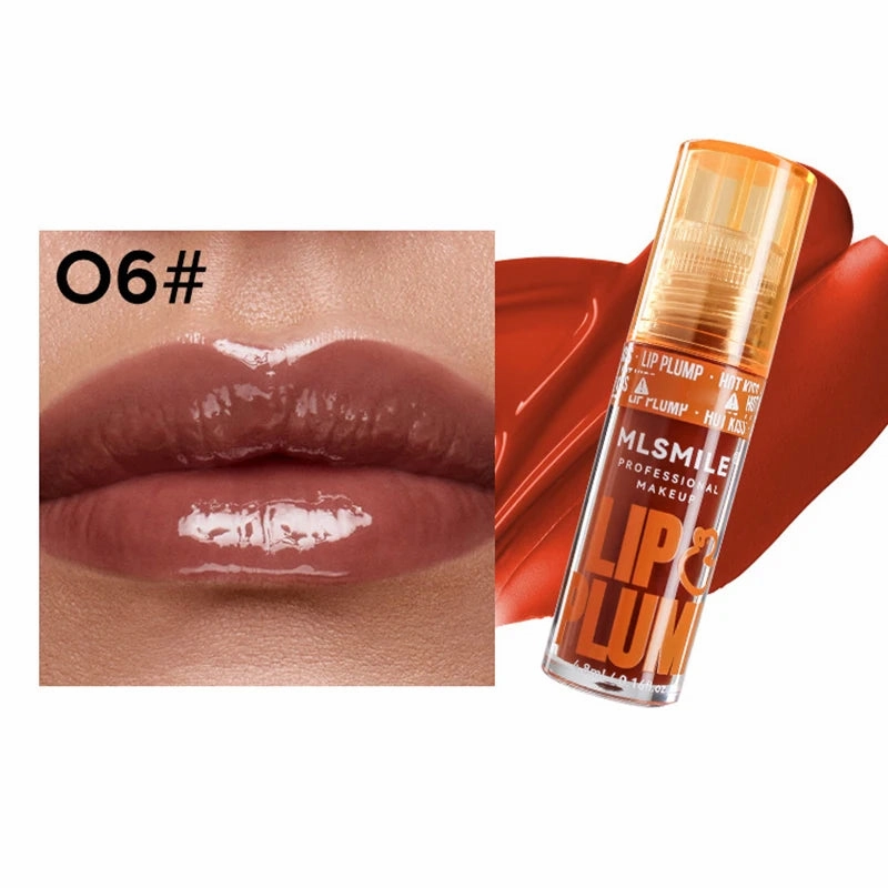Clear Moisturizing Lip Gloss – Crystal Jelly Lip Oil | Non-Sticky Plumping Lip Balm for Sexy Shine and Smooth Lip Care