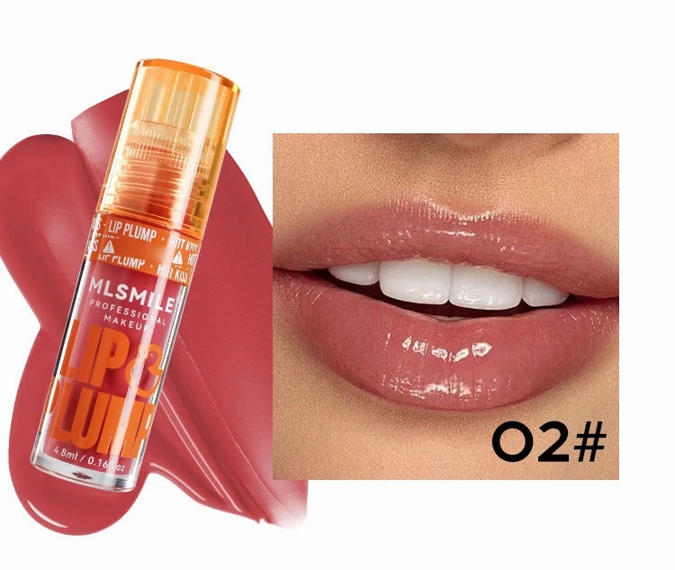Clear Moisturizing Lip Gloss – Crystal Jelly Lip Oil | Non-Sticky Plumping Lip Balm for Sexy Shine and Smooth Lip Care