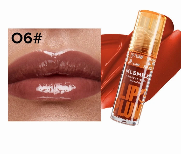 Clear Moisturizing Lip Gloss – Crystal Jelly Lip Oil | Non-Sticky Plumping Lip Balm for Sexy Shine and Smooth Lip Care