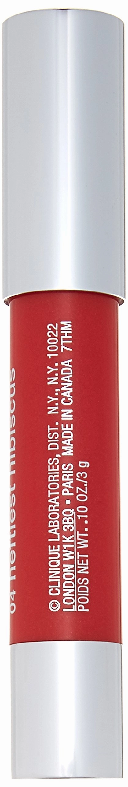 Clinique Chubby Stick Intense Moisturizing Lip Colour Balm, No. 4 Heftiest Hibiscus, 0.1 Ounce