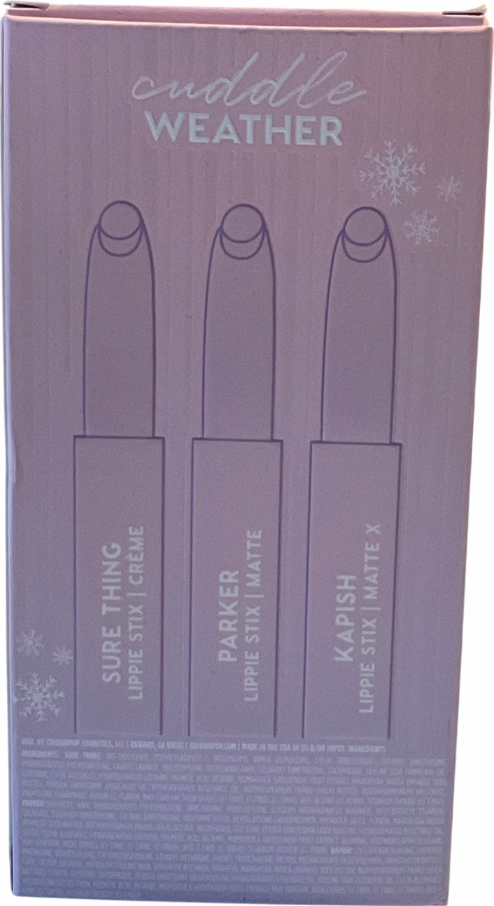 colourpop Cuddle Weather Nude Lipstick Kit Cuddle Weather 10g