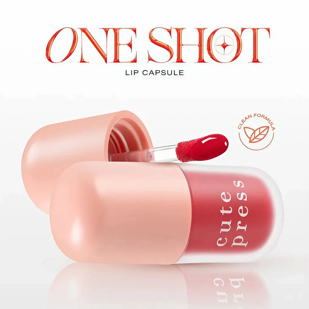 Cute Press One Shot Lip Capsule 3g #04 Mauve Shot