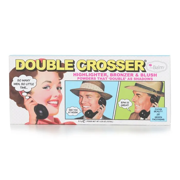 Double Crosser (highlighter, Bronzer &amp; Blush) - 8.5g/0.29oz