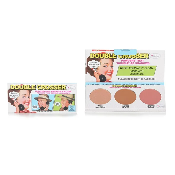Double Crosser (highlighter, Bronzer &amp; Blush) - 8.5g/0.29oz