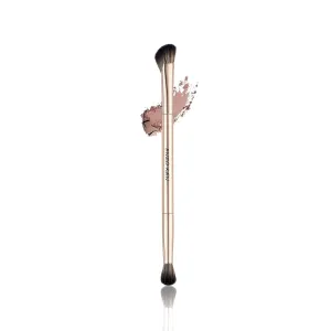 Double Ended Nose Contour Brush, Double Sided Makeup Brush for Eye Highlighter, Angled Nose Contour Makeup Brushes, Contour Nose Brush Gold, Nose Contouring Brushes - E122