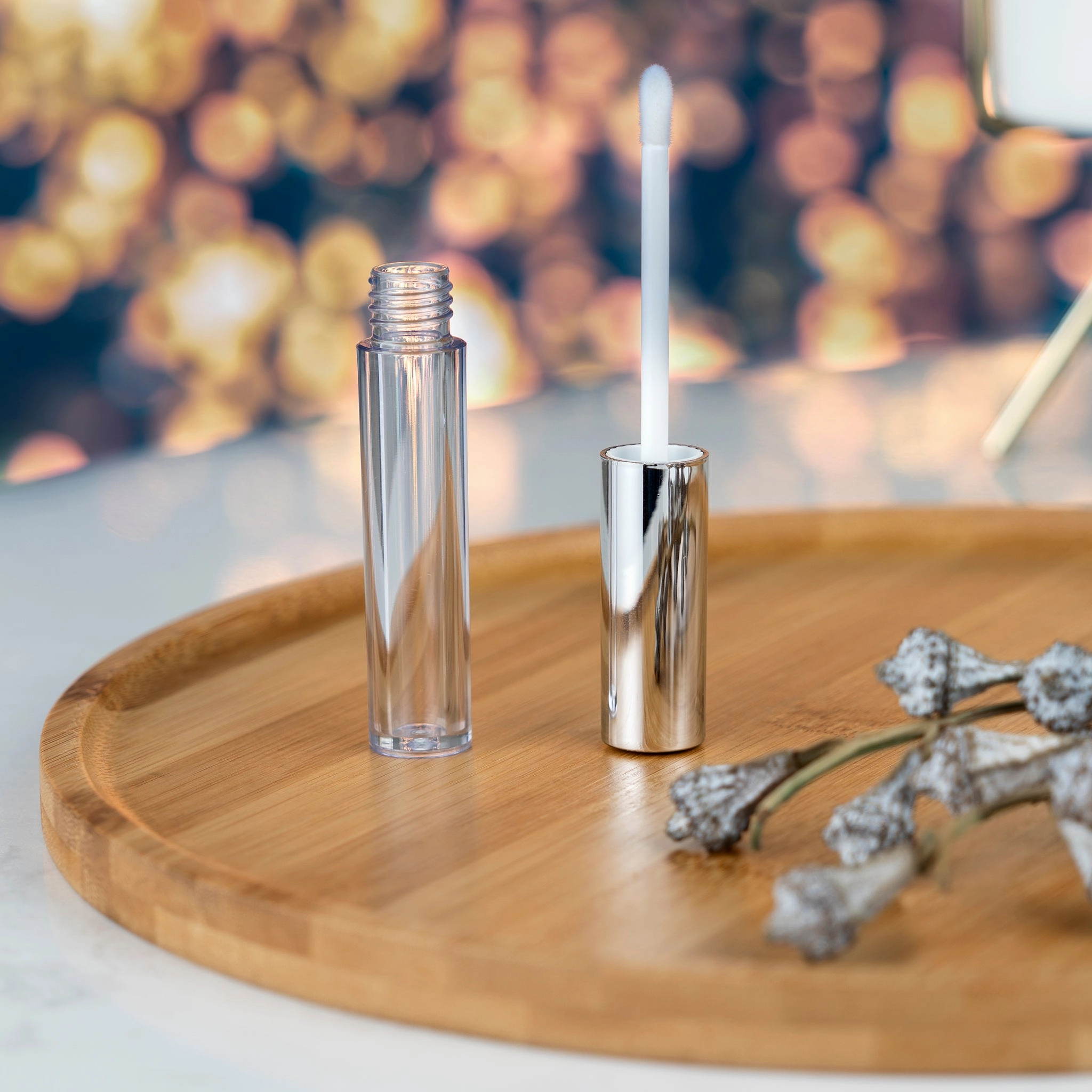 Empty Lip Gloss Tubes Containers Clear