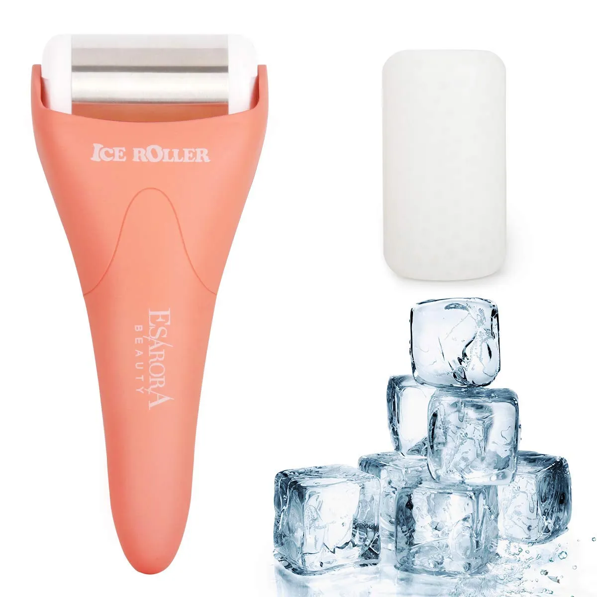 ESARORA Ice Roller for Face & Eye, Puffiness, Migraine, Pain Relief and Minor Injury, Skin Care Products