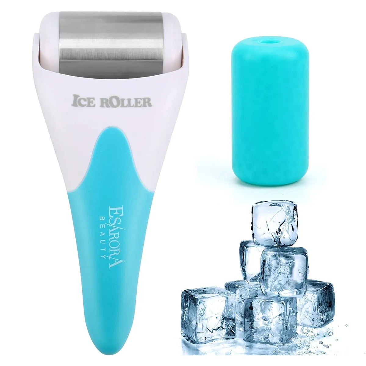 ESARORA Ice Roller for Face & Eye, Puffiness, Migraine, Pain Relief and Minor Injury, Skin Care Products