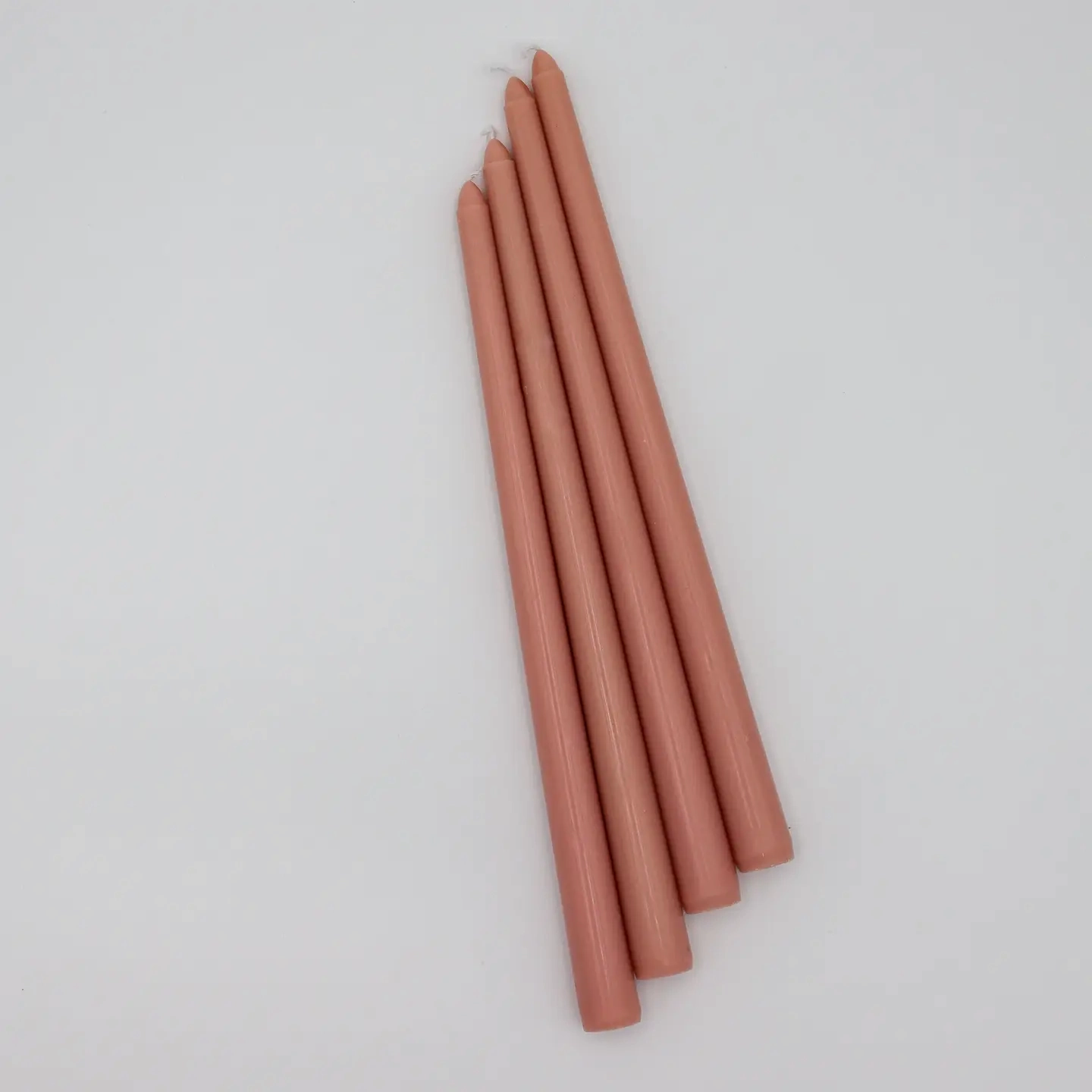 Extra Tall Rose Glow Tapered Candle