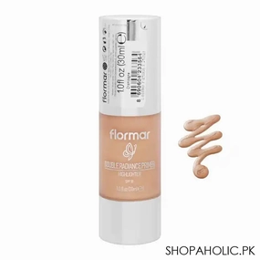 Flormar Double Radiance Primer Highlighter, Champagne, 30ml