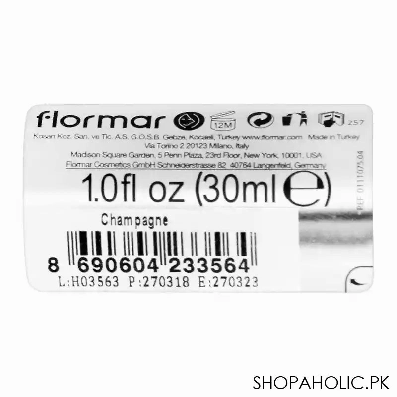 Flormar Double Radiance Primer Highlighter, Champagne, 30ml