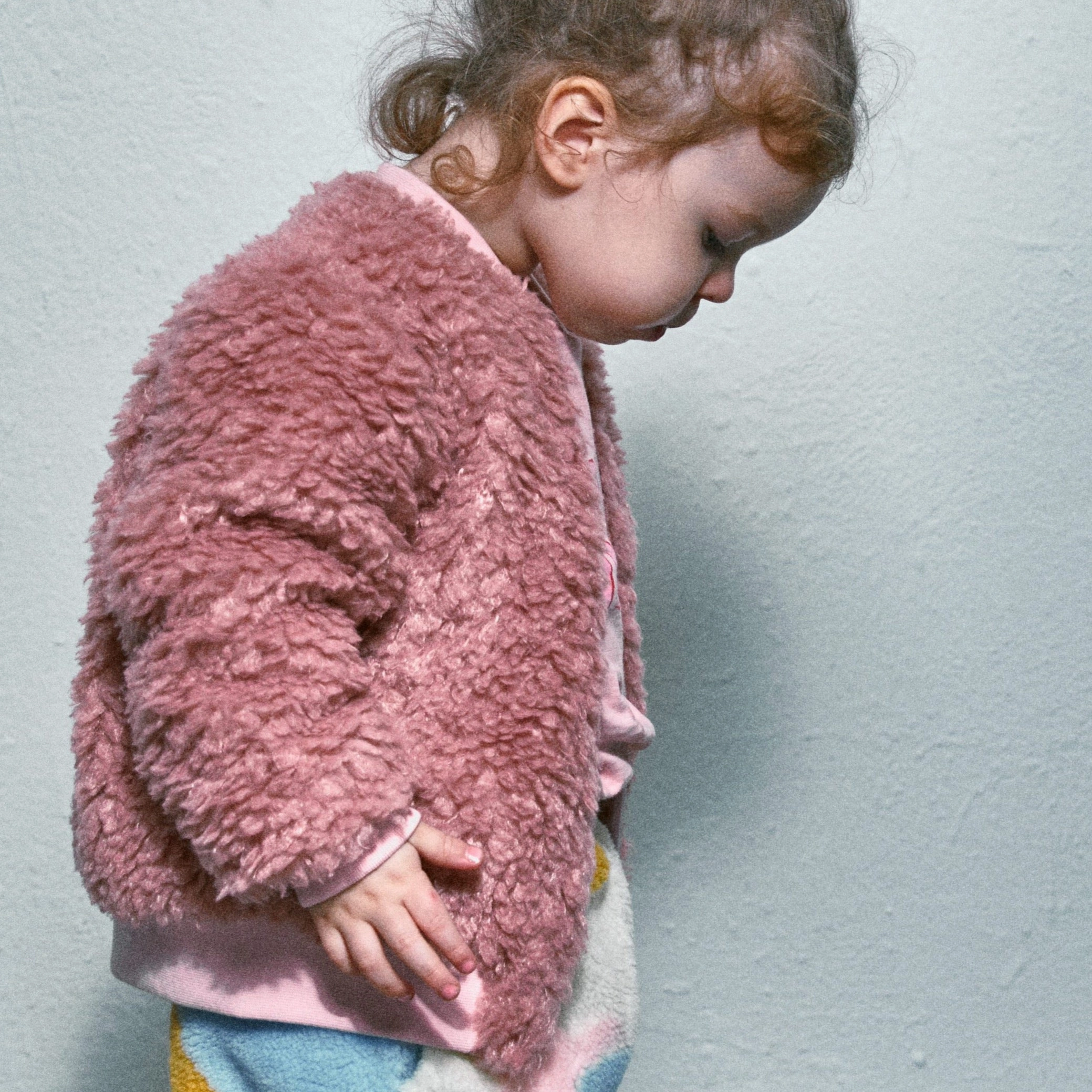 Fur Bomber // rose