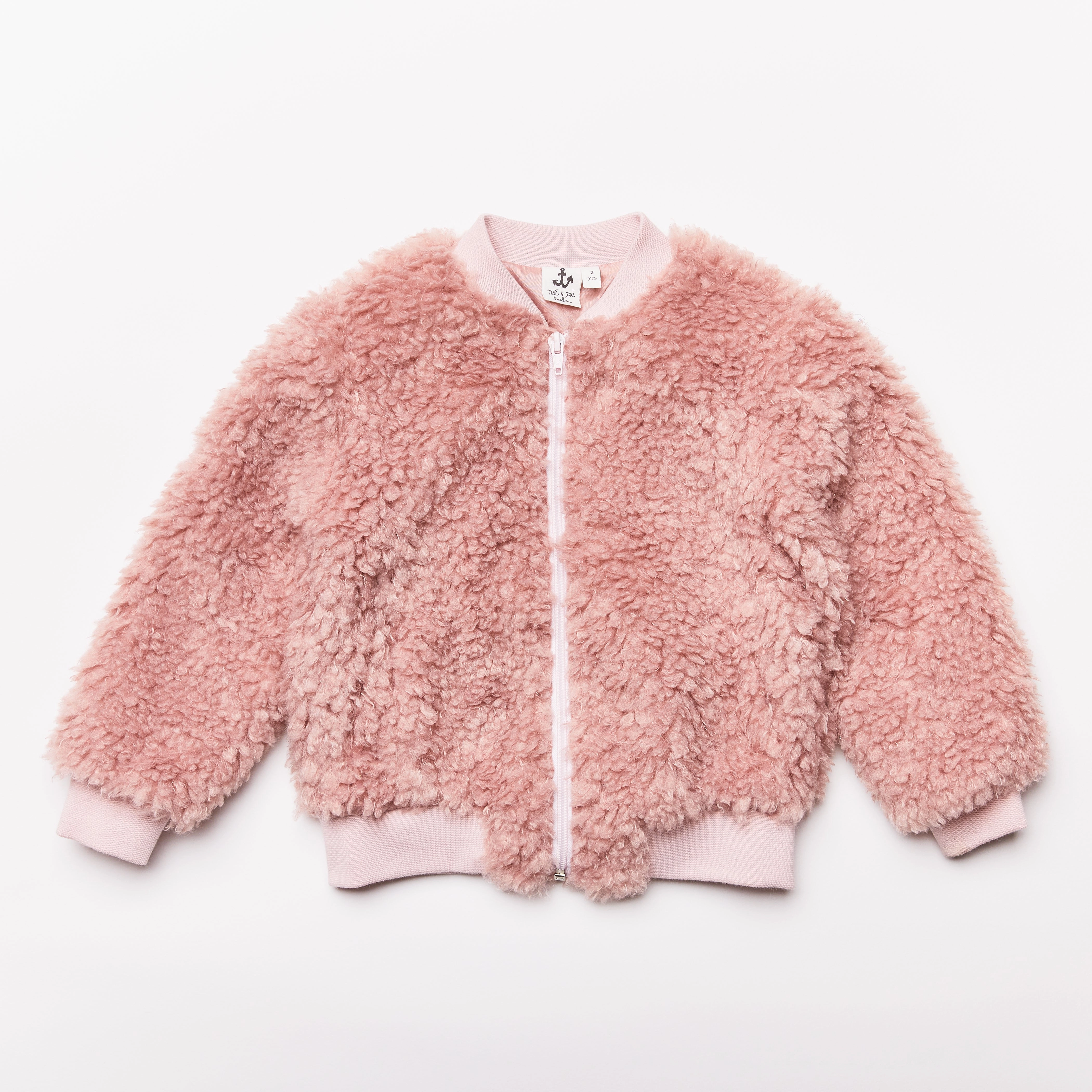 Fur Bomber // rose