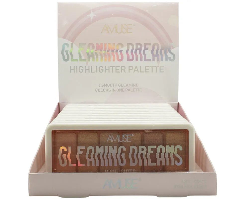 Gleaming Dreams Highlighter Palette: Illuminate Your Beauty