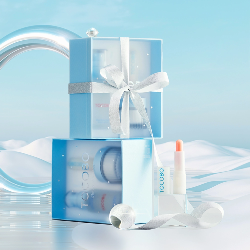 Glow & Moist Trio Set [Essence Cream Lip Balm]